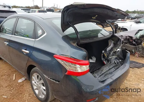2013 Nissan Sentra S from USA, damaged, VIN 3N1AB7AP7DL747044